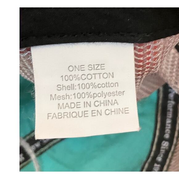 Marmot Green Gray Snap Back Baseball Hat - Picture 3 of 4